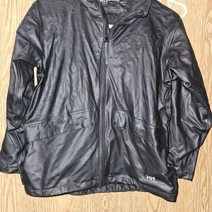 Helly Hansen Kids Black Raincoat